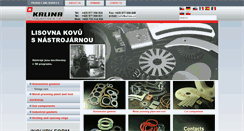 Desktop Screenshot of kalinaindustries.com